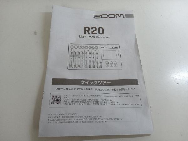 【動作確認済】ZOOM R20 マルチトラックレコーダー タッチスクリーン機能付き 2021年発売_画像8