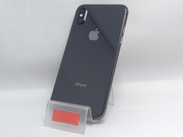 au 【SIMロックなし】MQC12J/A iPhone X 256GB スペースグレイ au