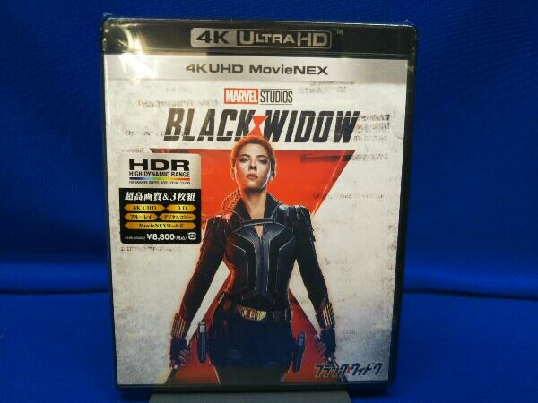 【未開封】ブラック・ウィドウ 4K UHD MovieNEX(4K ULTRA HD+3Dブルーレイ+Blu-ray Disc) 店舗受取可_画像1