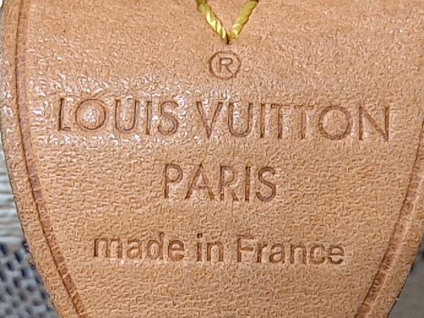 【AI鑑定済】LOUIS VUITTON ルイ・ヴィトン ダミエ・アズール N41533 スピーディ30 ホワイト ハンドバッグ レディースバッグ 保存袋付_画像4