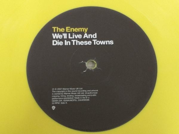 【カラーレコード】The Enemy We'll live and die in these towns 2564698398_画像5