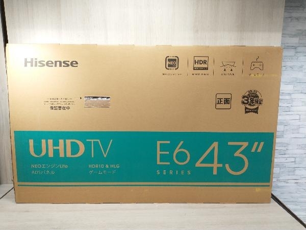 未開封品 未使用品 Hisense 43E6G 液晶テレビ_画像2