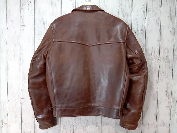 AERO LEATHER エアロレザー レザージャケット 90s ホースハイド 38 店舗受取可_画像2