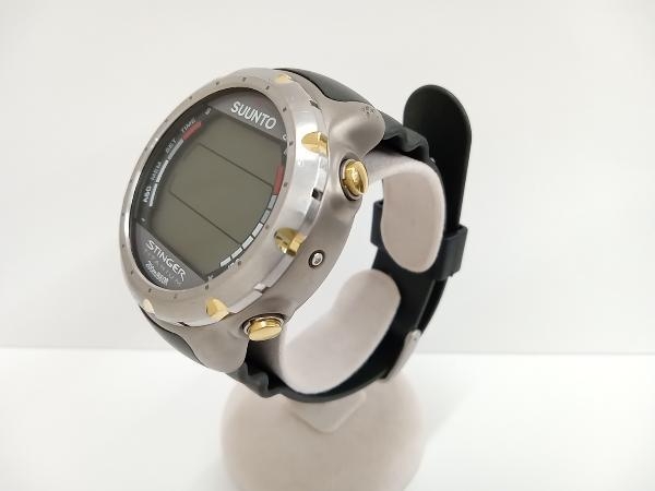 ジャンク SUUNTO STINGER 205※※※スント スティンガダイブコンピューター スキューバダイビング用品 チタン 腕時計_画像2