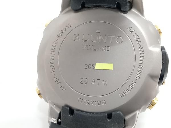 ジャンク SUUNTO STINGER 205※※※スント スティンガダイブコンピューター スキューバダイビング用品 チタン 腕時計_画像7