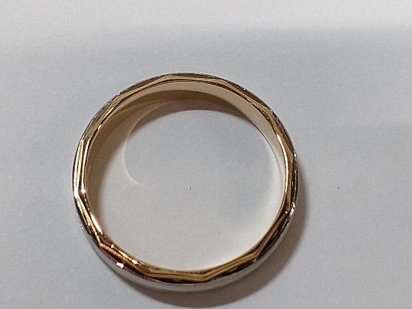 renoma Pt900プラチナ K18ゴールド サイズ約8号 総重量約2.9g コンビ リング 指輪 レノマ_画像4