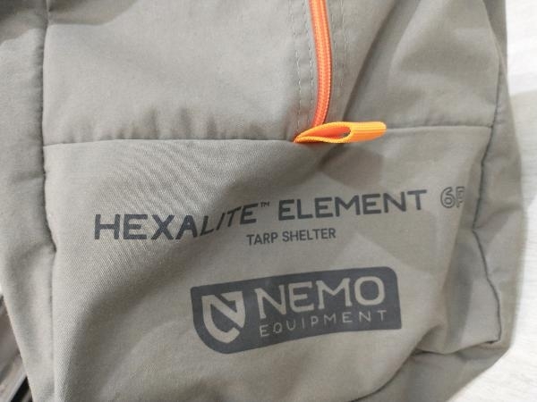 現状品 NEMO ニーモヘキサタープ エレメント6P HEXALITE ELEMENT 6P 5〜6人用 タープ アウトドア キャンプ_画像7