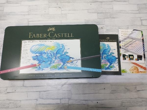  Faber-Castell поли черный Moss цветные карандаши 120 цвет в жестяной банке 