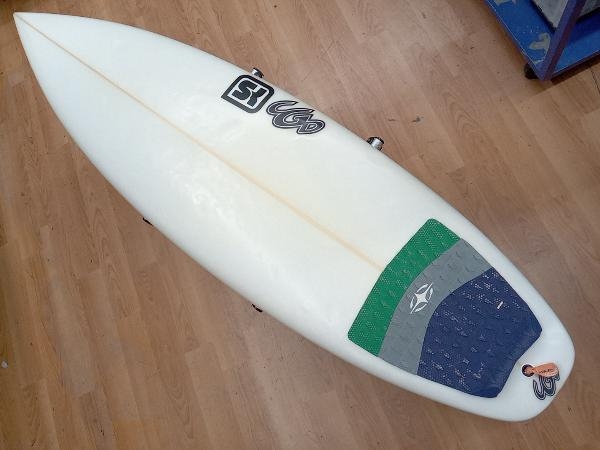 訳あり超特価の通販 SK エスケー CGD 25.2c 2.31 x 18.75 x 5'7' サーフボード design chris.gallabher 5.8フィート未満