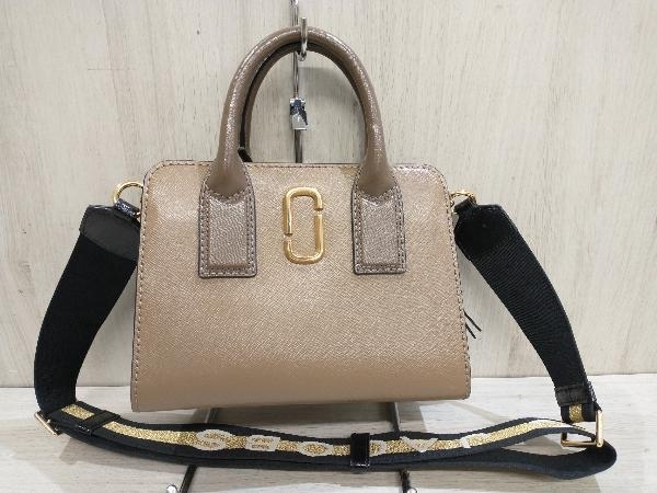 通年 MARC JACOBS マークジェイコブスハンドバッグ M0014320 レザー 2WAY カーキー_画像1