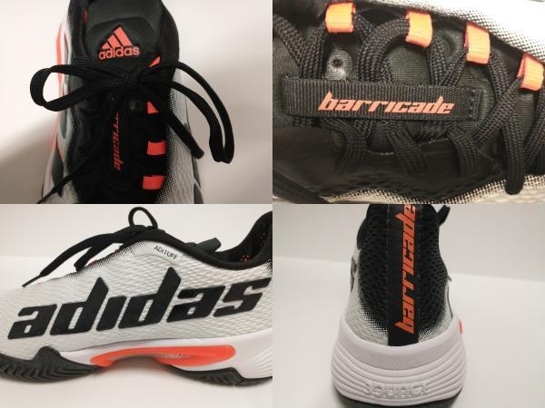 adidas アディダス テニスシューズ GW2964 BARRICADE M AC 表記サイズ26.5cm フットウェア_画像10