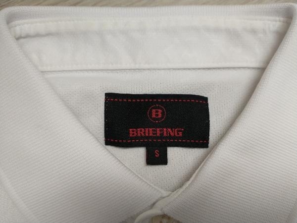 BRIEFING BG1811702 半袖ポロシャツ ブリーフィング サイズS ホワイト 店舗受取可_画像3