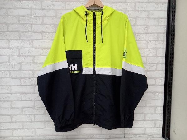 HELLY HANSEN Formula Wind Jacket HH12030 Helly Hansen men's XL size lime nylon jacket outdoor 
