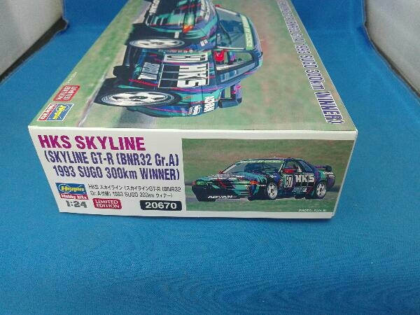 未使用品 プラモデル ハセガワ 1/24 HKS スカイライン (スカイラインGT-R [BNR32 Gr.A仕様] 1993 SUGO 300km ウィナー)_画像3