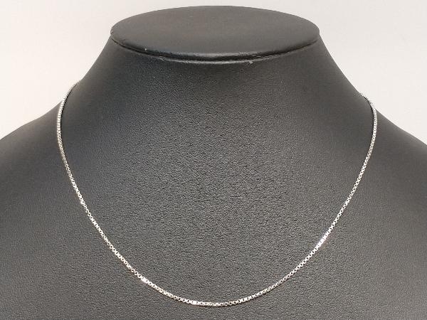 安い割引 プラチナ チェーンネックレス ベネチアン Pt850 幅約1mm 店舗受取可 43.5cm 5.5g プラチナ