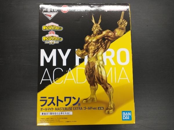 お手頃価格 現状品 僕のヒーローアカデミア -VS- 僕のヒーローアカデミア 一番くじ EXTRA MASTERLISE ゴールドver. オールマイト ラストワン賞 その他