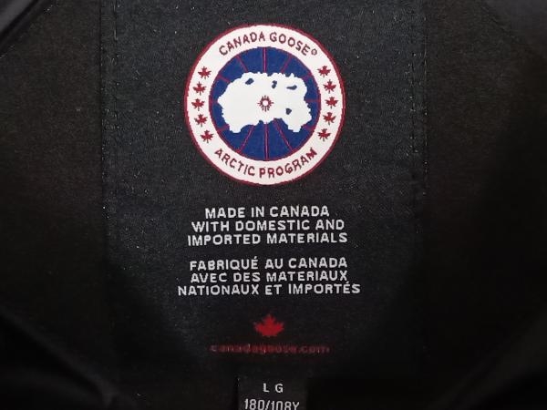 ダウンジャケット CANADA GOOSE 2301JM CA01201 RN153934 カナダグース ブラック Lサイズの画像3