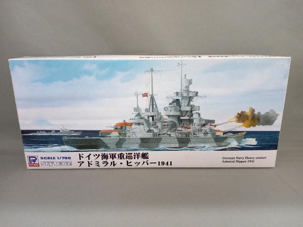 ピットロード 1/700 Sky Wave ドイツ海軍重巡洋艦 アドミラル・ヒッパー 1941(ゆ12-17-06)_画像1