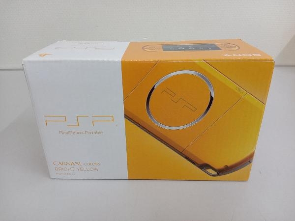 PSP「プレイステーション・ポータブル」ブライト・イエロー(PSP3000BY)_画像1