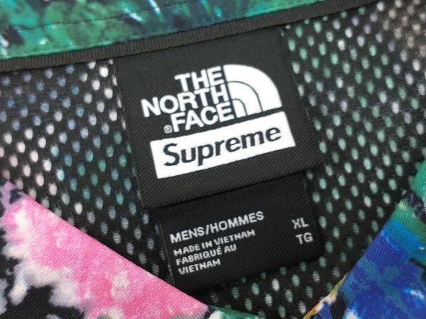 夏 THE NORTH FACE THE ノースフェイス Supreme Trekking S/S Shirt Flowers 半袖Tシャツ トレッキングシャツ XL NR02211Iの画像3