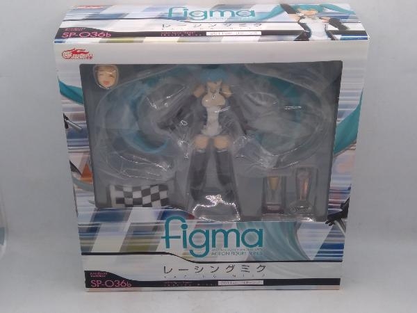 未開封品 現状品 figma SP-036b レーシングミク2011ver. リターンズ 2012年 GSR&Studie with TeamUKYO 個人スポンサー特典 ボーカロイド_画像1