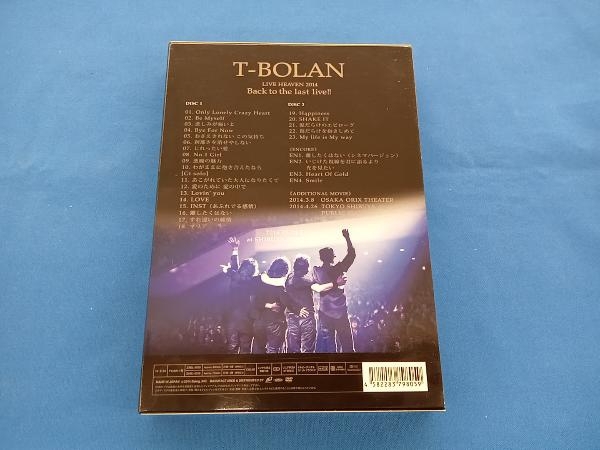 DVD T-BOLAN LIVE HEAVEN 2014~Back to the last live!!~_画像2