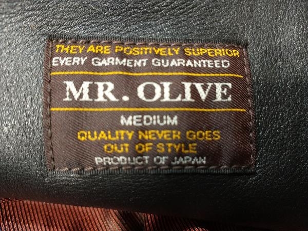 Mr.OLIVE ダブルライダース サイズM ミスターオリーブ ジャケット メンズ_画像4