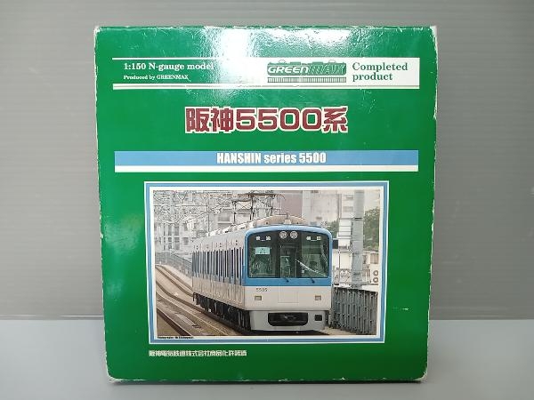 【パーツ未確認】 Ｎゲージ GREENMAX 阪神電鉄5500系電車 基本4両編成セット 4033 グリーンマックス_画像4