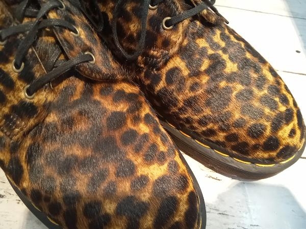 Dr.Martens ドクターマーチン SMITHS LEOPARD 4ホール その他ドレスシューズ 26cm レオパード_画像9