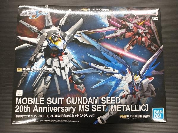 現状品 プラモデル バンダイ 機動戦士ガンダムSEED 20周年記念MSセット[メタリック]