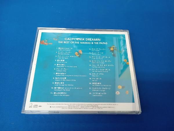 ママス&ザ・パパス CD ベスト・オブ・ママス&パパス~ユニバーサル・マスターズ・コレクション_画像2