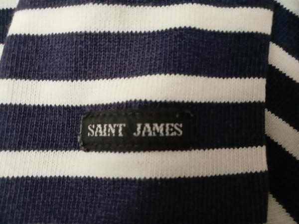 SAINT JAMES ボーダー 半袖Tシャツ セントジェームス サイズＳＭ 店舗受取可_画像4