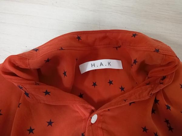H.A.K/ Haku / длинный рукав One-piece / orange 