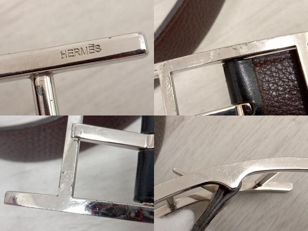 HERMES エルメス ベルト アピ □L ブラウン_画像5