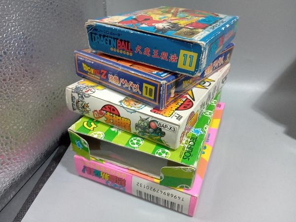 ジャンク 【カセット欠品】ファミリーコンピュータタイトル　箱のみ/箱・取扱説明書のみ　12点まとめ売り_画像4