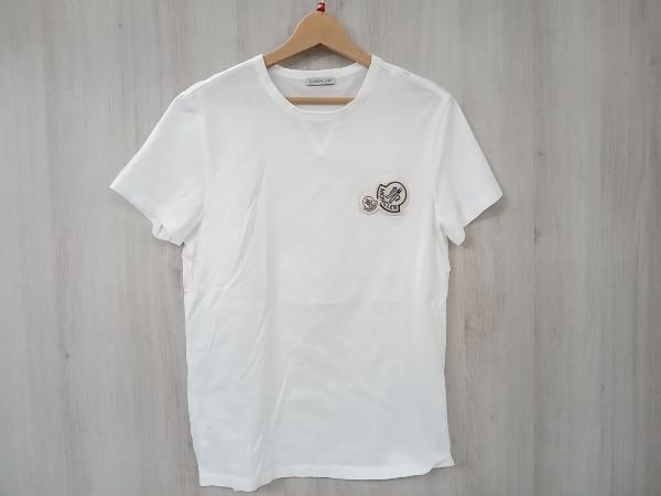 MONCLER C-SCOM-20-2357 モンクレール 半袖Tシャツ サイズM ホワイト 店舗受取可_画像1