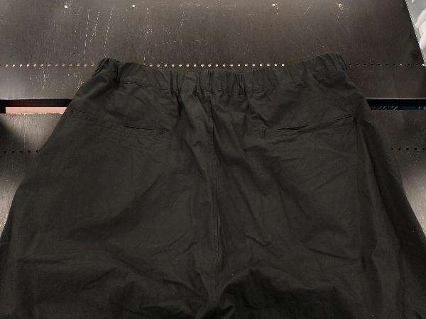 Graphpaper TYPEWRITER WIDE COOK PANTS グラフペーパー タイプライターワイドコックパンツ F ブラック GM191-40021B_画像5