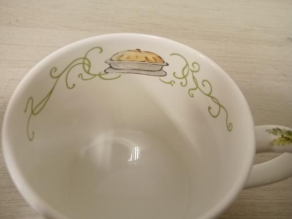 現状品 WEDGWOOD ウェッジウッド ピーターラビット グリーンライン マグカップの画像4