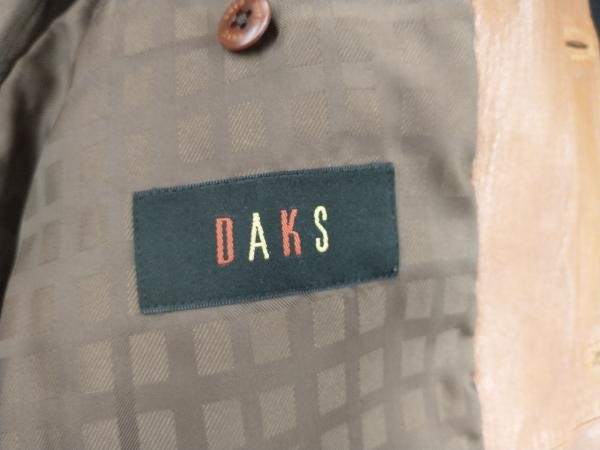 DAKS シープスキンテーラードジャケット その他レザージャケット ダックス サイズＬ ブラウン 店舗受取可_画像6