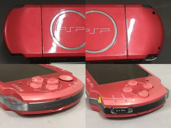 【ジャンク】【 動作未確認】 PSP プレイステーション・ポータブル ラディアント・レッド (PSP3000RR)_画像5