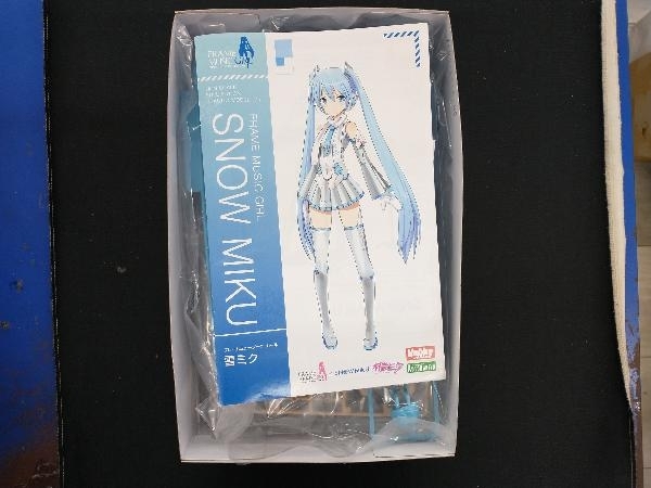 【未組立品】プラモデル コトブキヤ 初音ミク 雪ミク フレームミュージック・ガール_画像2