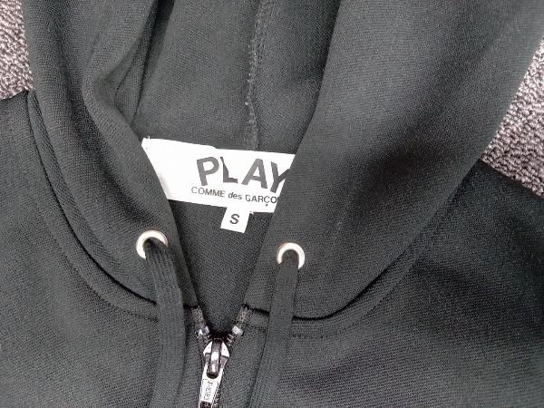 PLAY COMME des GARCONS| Comme des Garcons |AZ-T172|23SS sweat pa- Carhartt badge |S size | black | Zip Parker 