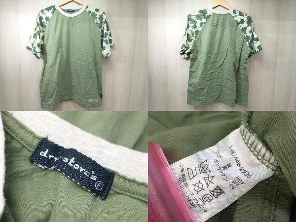 夏 冬 drug store's ドラッグストアーズ Tシャツ まとめ売り 半袖×3点 長袖×1点 5分丈×1点 ブタ L〜フリー_画像6