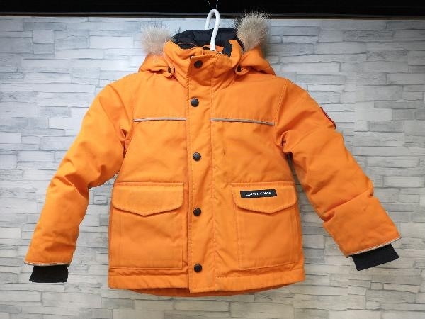 冬 CANADA GOOSE カナダグース ダウンジャケット アウター 使用感あり2〜3 (90〜95cm) オレンジの画像1