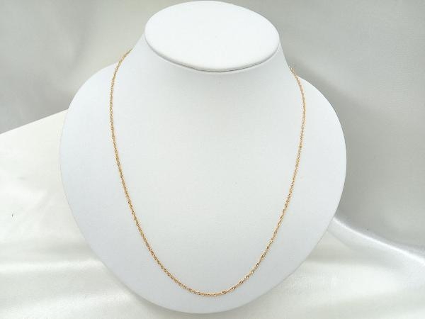 【楽天スーパーセール】 【K18】 中古 レディース 貴金属 アクセサリー チェーン ゴールド スクリュー 2.4g ネックレス 50cm その他