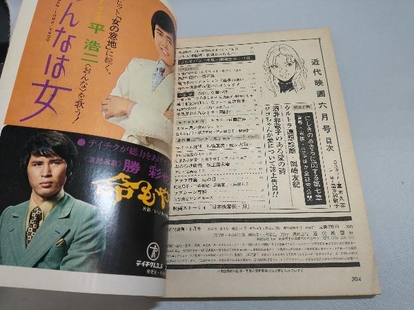 近代映画 1971年 6月号_画像8