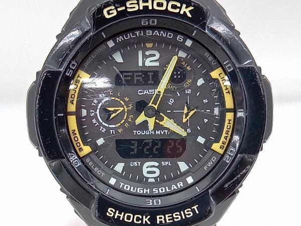 【CASIO】カシオ G‐SHOCK SKY COCPIT GW-3500B 電波ソーラー 20BAR 腕時計 中古の画像2