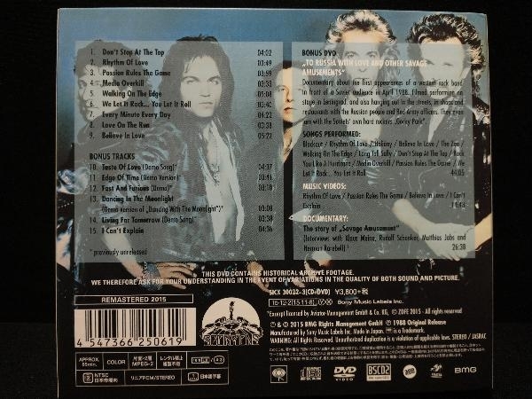 スコーピオンズ CD サヴェイジ・アミューズメント(デラックス・エディション)(Blu-spec CD2+DVD)_画像2