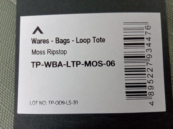 topologie TP-WBA-LTP-MOS-06 トポロジー ループトート バッグ単体 ショルダーなし トートバッグ グリーン系 メンズ ユニセックス_画像6