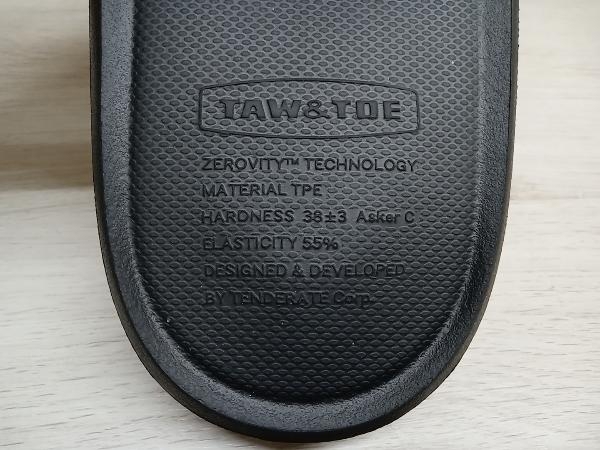 TAW＆TOE/トーアンドトー/サンダル/Slide Zerovity Bio/ブラック系/26cm_画像9